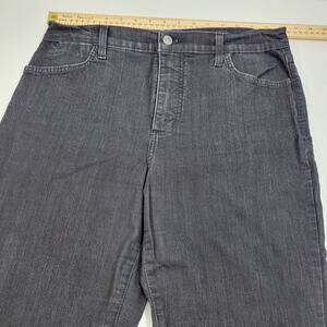 NYDJ Women's Black Straight Lift Tuck Technology Jeans Size 12  122622-0089